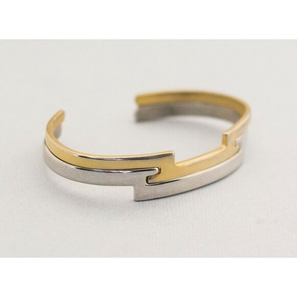 Avon Silver Cuff Bracelet, Avon Bracelet, Avon Jew Cuff Bracelet - CL1 - Picture 1 of 7